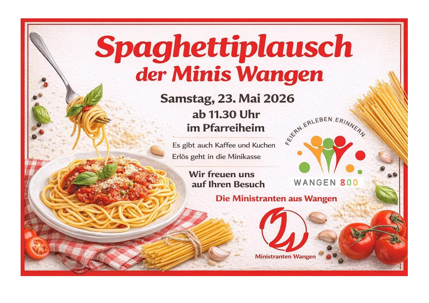 Spaghetti-Plausch