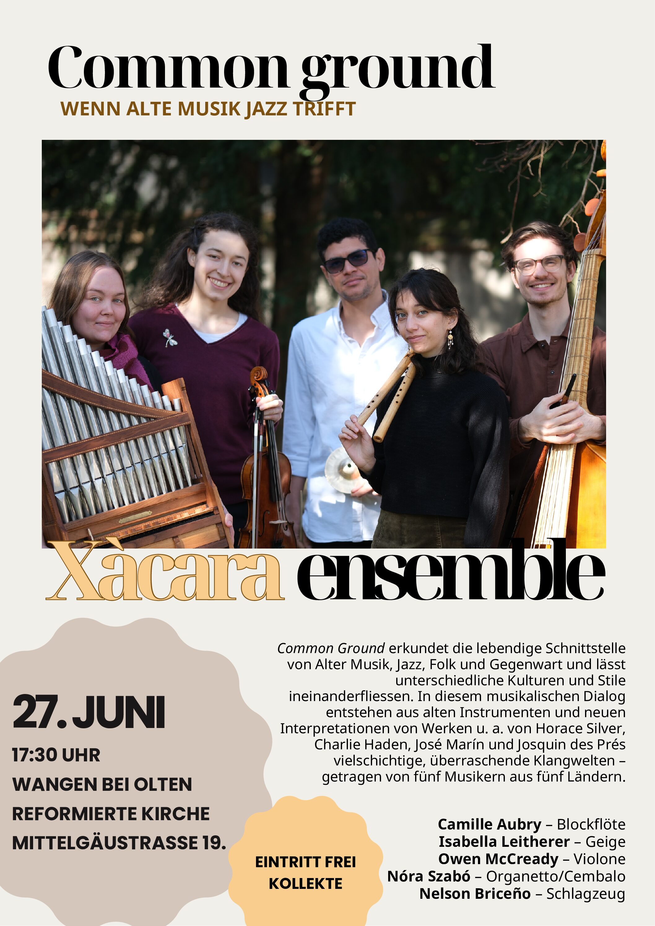 Konzert «Common Ground»