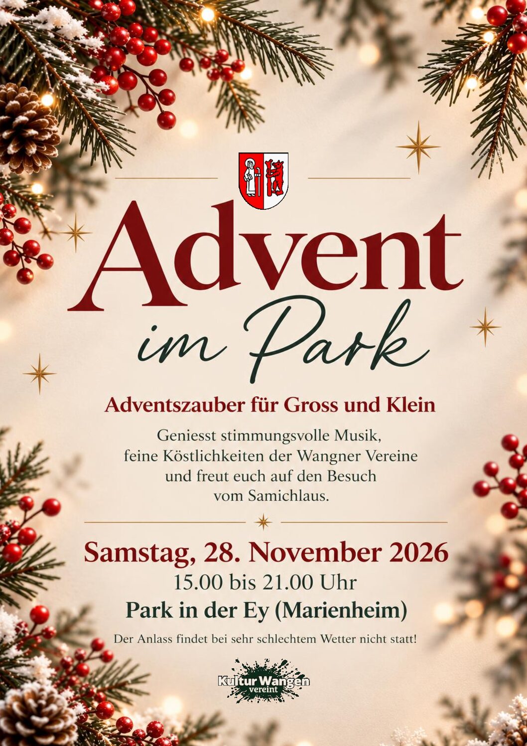 Advent im Park